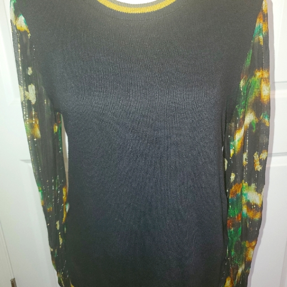 Blank London Anthropologie Sz M Nela Pullover Sweater